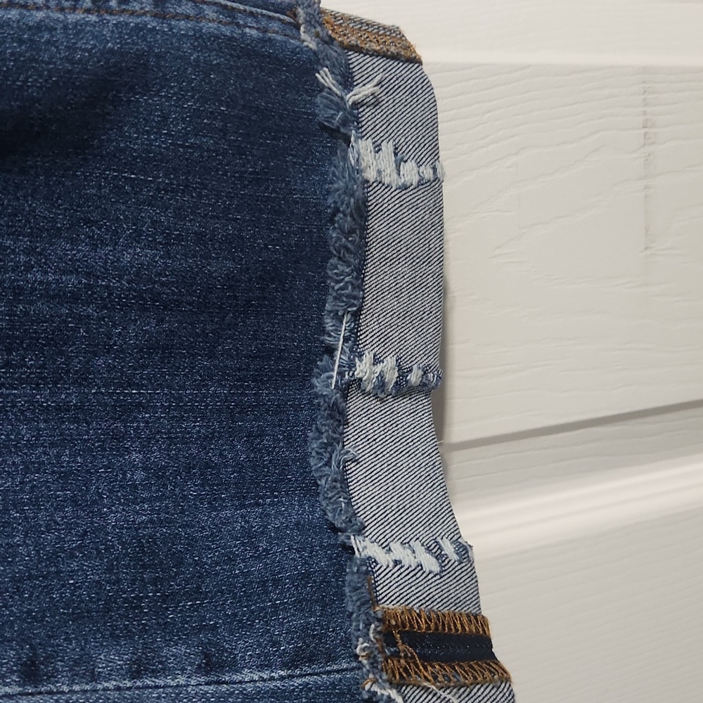 Nwot. Risen Medium Distrssed Ankle Bootcut Cuffed… - image 8